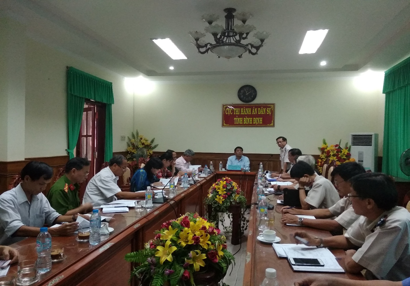 Đoàn giám sát Ban Pháp chế -HĐND tỉnh giám sát việc giải quyết đơn thư khiếu nại, tố cáo tại Cục Thi hành án dân sự tỉnh Bình Định